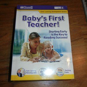 Your Baby Can Read Set Sealed DVD & Teaching Cards Baby's First Teacher